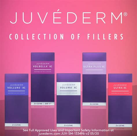 JUVÉDERM® Collection of Fillers .